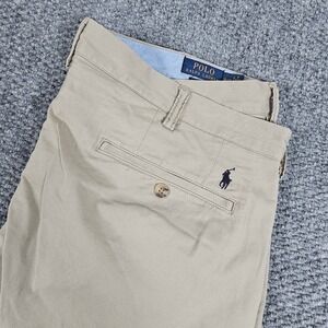 Polo Ralph Lauren The Polo Chino Slim Stretch Beige Pants Men's Size 38/32